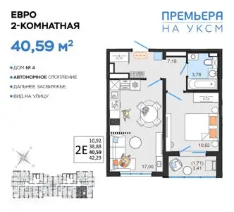 ЖК Премьера на УКСМ